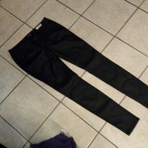 GUESS black shiny jeans size 27